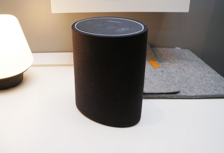 ↑オンキヨーはAmazon Alexa搭載の「P3」も発表