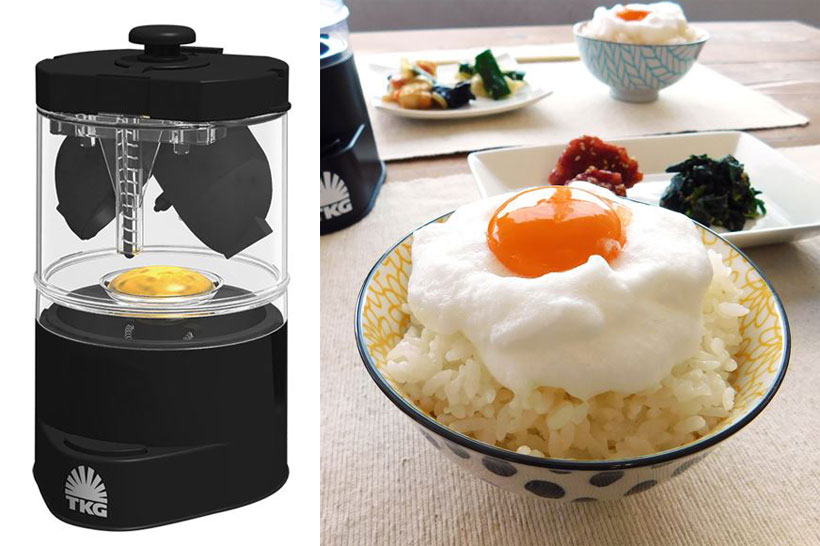 「究極のTKG」とは大きく出たな! 「割り」から「分離」「泡立て」まで1台でできる卵かけごはん専用マシン