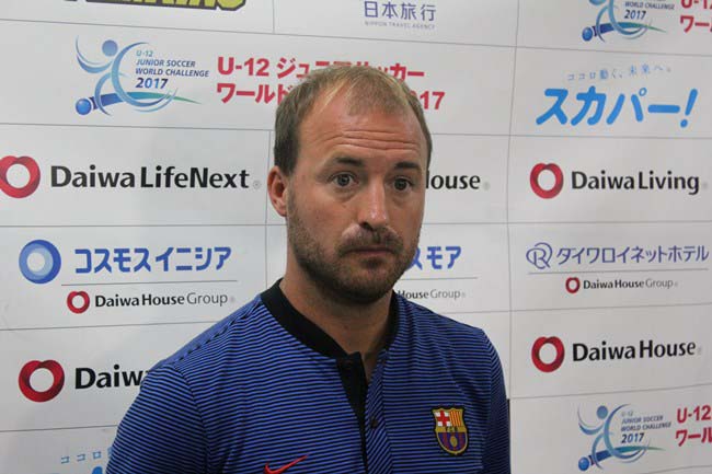 FCバルセロナのダビド・サンチェス・ドメネ監督