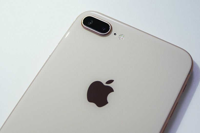 ↑iPhone 8 Plusのカメラは「ポートレイト」モードおよび「ポートレイトライティング」に対応