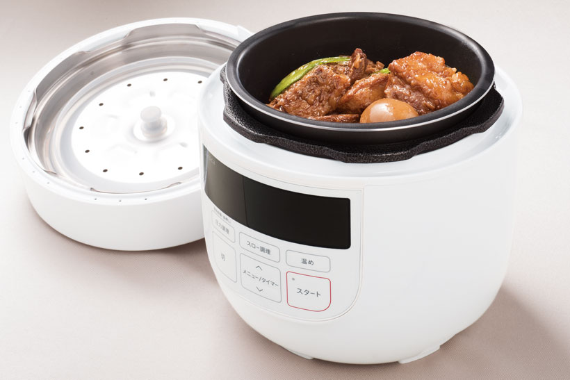 電気鍋で「煮物が飲み物」に!? どんな食材も、短時間で驚くほど柔らかになる「マイコン電気圧力鍋」