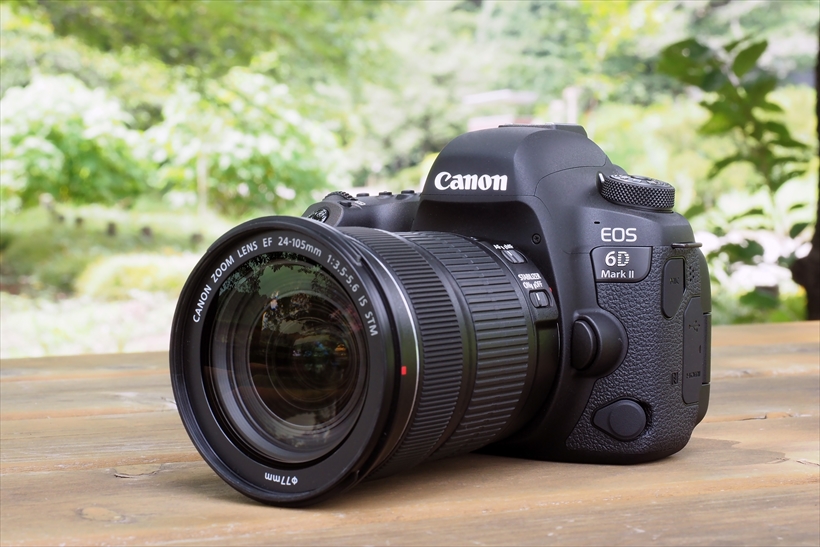 高画質だけどデカくて重いを覆す! 革新的フルサイズ一眼「キヤノン EOS ６D Mark Ⅱ」を前モデルと比較レビュー