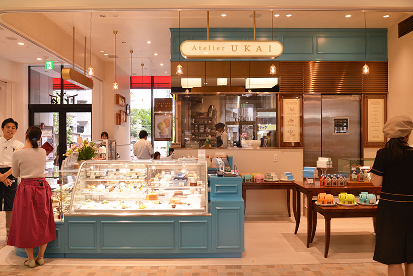 ↑かわいらしいデザインの店舗。パッケージもこだわっているので、お土産にもおすすめ