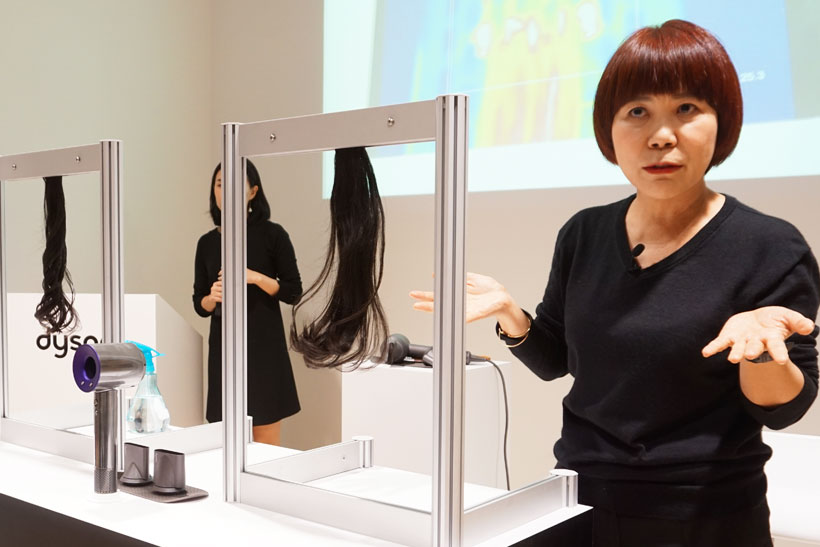 「こげくさい」と感じたら、髪はもう死んでいる! ダイソンのヘアードライヤーイベントでわかった衝撃の事実