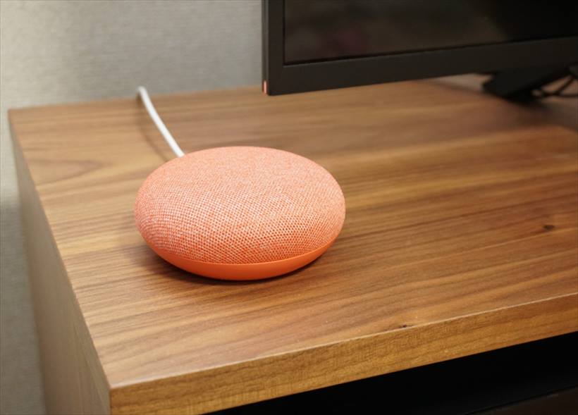 ↑テレビラックの木目にもぴったりマッチした