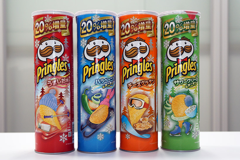 プリングルズ増量缶は本当に20%お得なのか!? 実際に数えてみた!