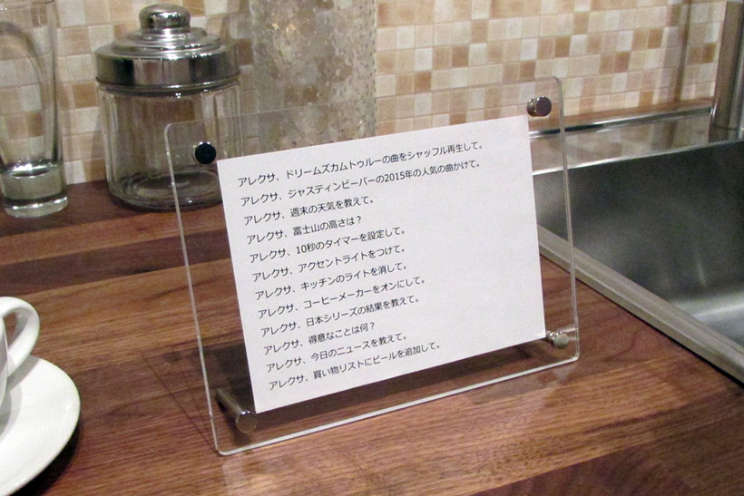 ↑Echoのリクエスト例