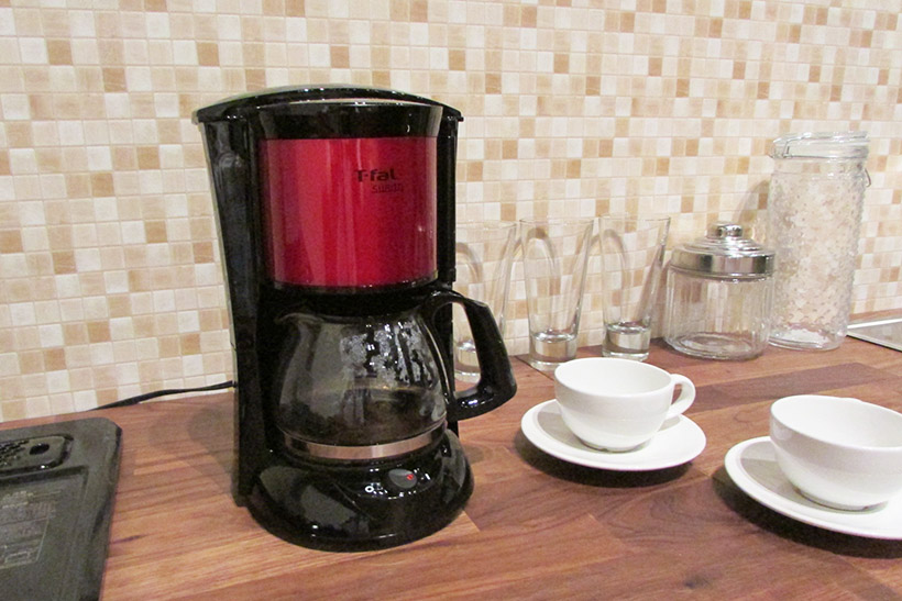 ↑アレクサに頼んでコーヒーメーカーでコーヒーを淹れてもらうことも可能