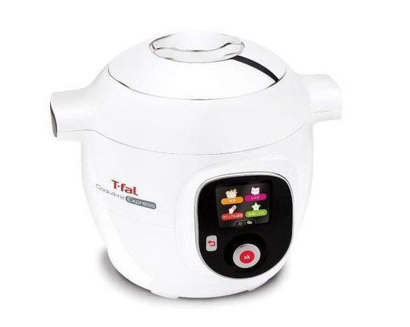 ↑グループセブ ジャパンが2017年10月に発売したティファールの「Cook4me Express」