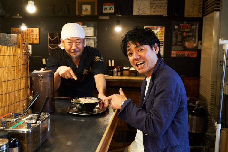 ↑ということで、背脂増しもオーダー!