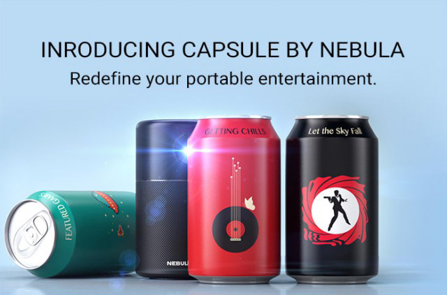 プロジェクターは「四角く」なくていい! クラウドで度肝を抜く支援額を実現した「Nebula Capsule」