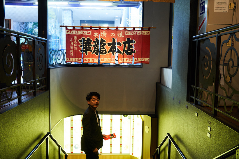 ↑店があるのは地下のフロア