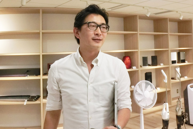 ↑安尾雄太副社長。断られたのに何で会いに行ったのか? という問いに対して 「 断られたところに行くのが好きだから(笑)」と答えてくれました