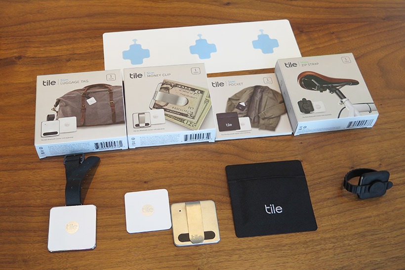 ↑TILEを取り付けるためのアクセサリー類も近日発売予定
