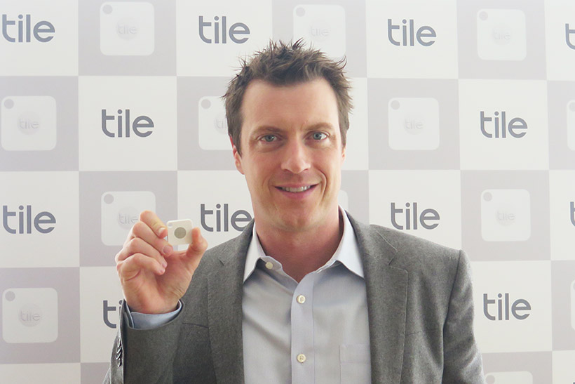↑日本市場でのローンチに伴い、来日したCEOのマイク・ファーレイ氏。TILEの商品化を思いついたきっかけは、奥様が物をなくしがちだったからだったそう
