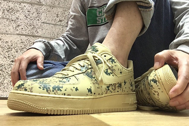 インパクト大!! 不朽の名作「エア フォース 1」に鉄板「CAMO PACK」モデルが再降臨！