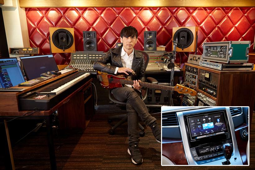 サイバーナビだから実現できる極上の音空間――ミュージシャン・寺岡呼人さんの第3の仕事場はクルマの中だった［サウンドインプレ編］