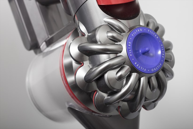 ↑ダストビンの上に位置する2 Tier Radial™ サイクロン