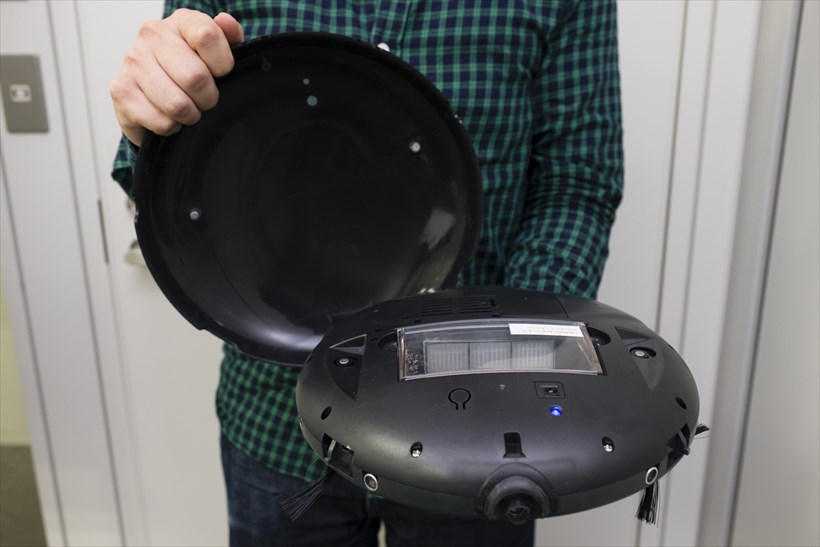 ↑本体カバーを取り外した状態