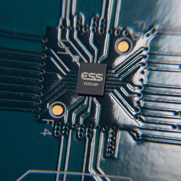 ↑オーディオ製品にも多く採用されるESS TechnologyのDAC ICチップを搭載した