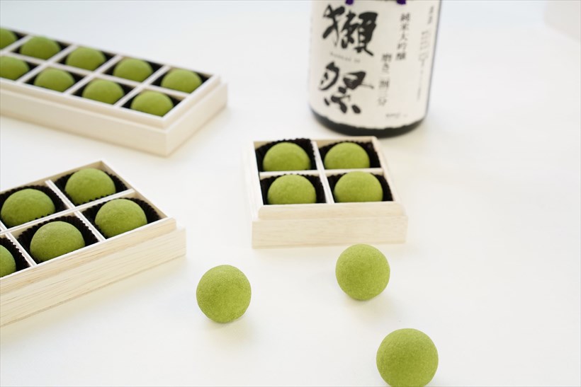 バレンタインの「見せチョコ」にどう? あの「獺祭」を使い、世界的パティシエが仕上げた「チョコの日本代表」が登場!