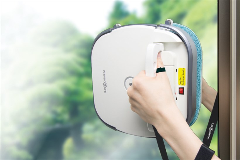 受験生のゲンかつぎにどう? 「落ちない窓ふきロボ」が「リャンメン」対応で新登場!