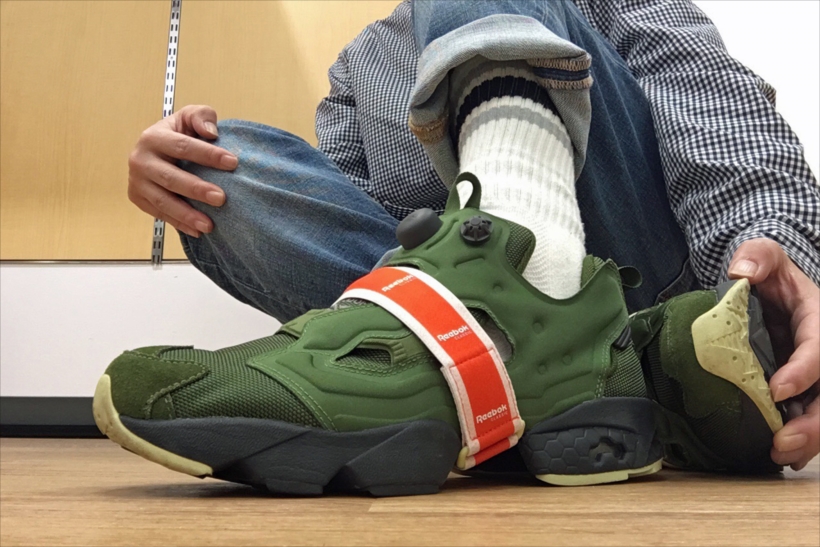 スニーカーにホールドバンド!? 「インスタポンプフューリー」新作のトリッキーなアレンジが絶妙