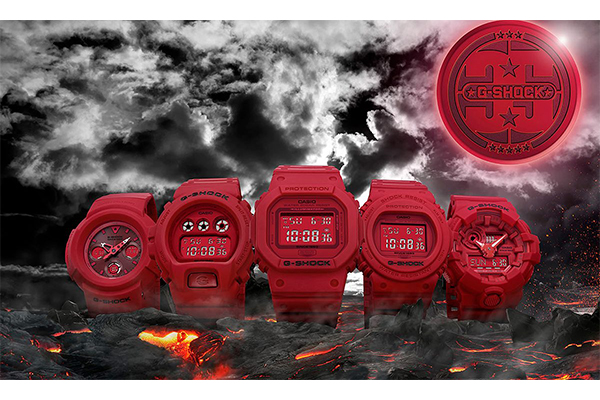 こんなG-SHOCK見たことない！　全身マットレッドの35周年記念モデル「レッドアウト」間もなくリリース開始！
