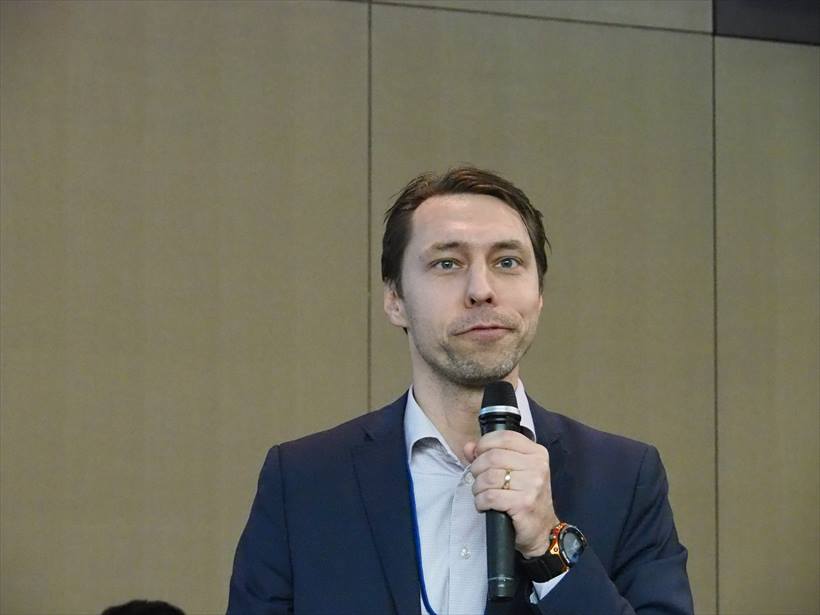 ↑「FISHBRAIN」のJohan Attby氏