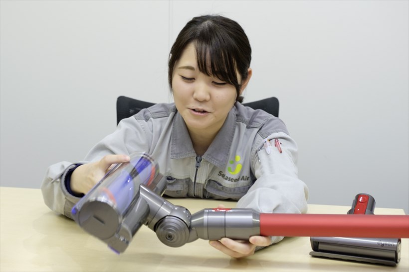 ↑ヘッドとパイプを接続する球状の部分が、榊原さんの「萌えポイント」