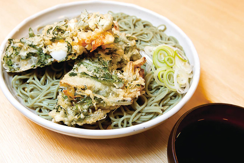 【立ち食いそば】イタリア式マシンで作る「新潟名物」がコレだ! ゴージャスなかき揚げもうれしい茅場町の名店