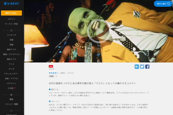 94年の名作「マスク」が動画配信開始! ジム・キャリーの「ザ・コメディ映画」は何度見ても素晴らしい