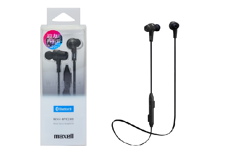 約3000円のお手ごろワイヤレス! 通勤・通学に便利なBluetoothイヤホン「MXH-BTC300」