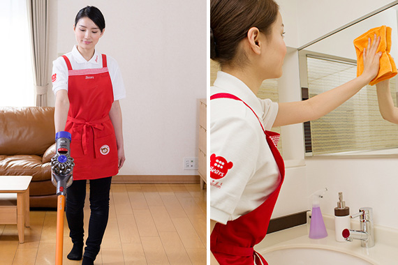 ダイソンを装備した「ベアーズレディ」があなたの家へ! 最新クリーナーと家事代行が一度に試せる無料キャンペーン