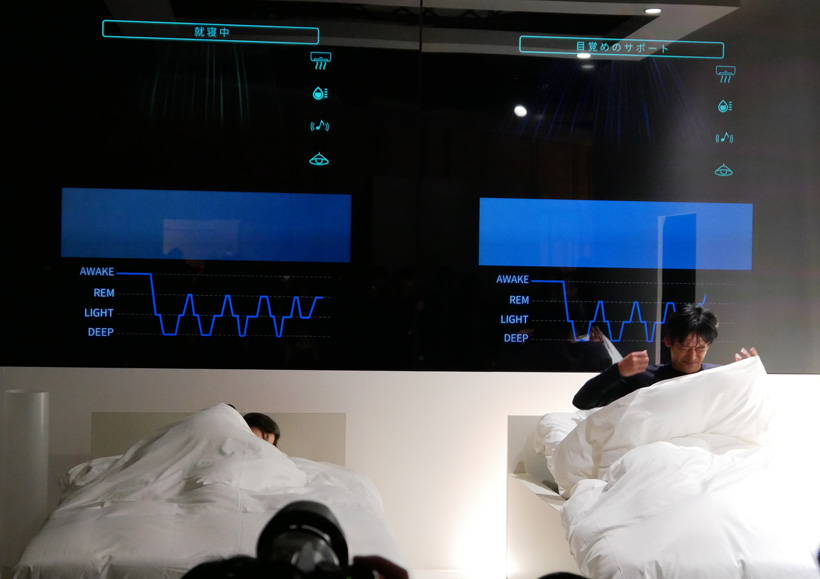 ↑睡眠