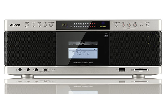 新生Aurex第2弾はカセットテープの音声もハイレゾ化してしまうCDラジカセ「TY-AK1」