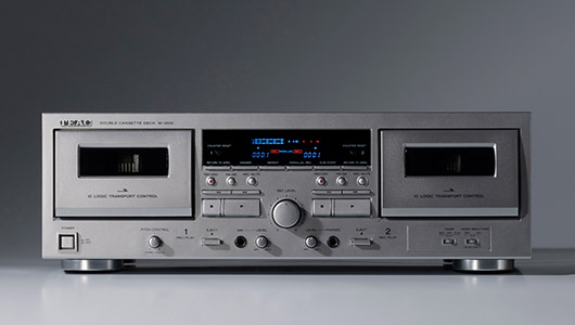 USB出力搭載でデジタル録音もできる! ティアックのダブルカセットデッキ「W-1200」