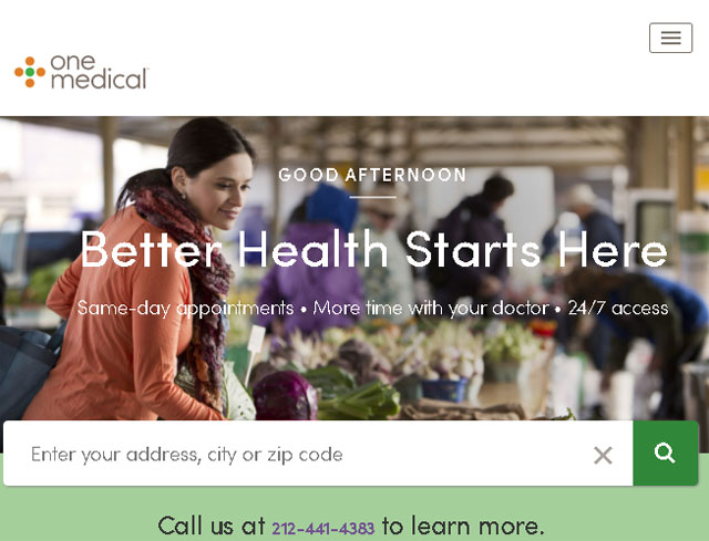 シリコンバレー御用達! アメリカの医療に革命を起こしている「One Medical」