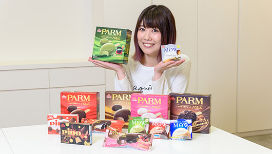【春アイス】抹茶にコーヒー、ベリーにチーズ――森永乳業の最新アイスを前田玲奈が実食レポート