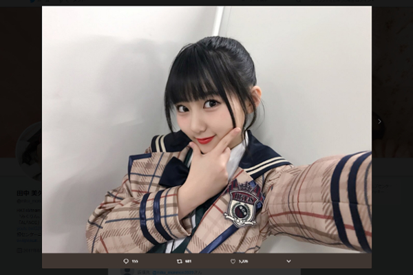 「こんなセクシーボディを隠していたんだな…」 童顔で愛らしいルックスに似合わないスタイルでファンを魅了するHKT48・田中美久