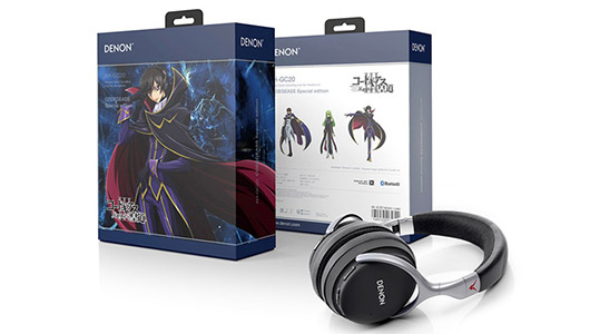 録りおろし音声を45パターン収録! デノンから「コードギアス　反逆のルルーシュIII　皇道」コラボヘッドホン登場