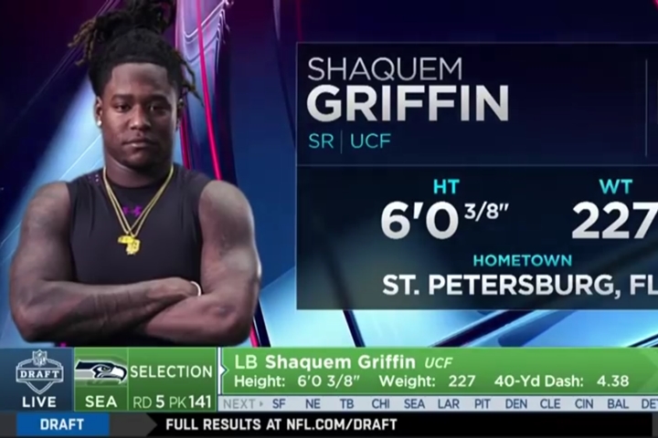 片手を失ったことをものともせずNFLでドラフト指名！ シャキーム・グリフィンのプレーを見よ