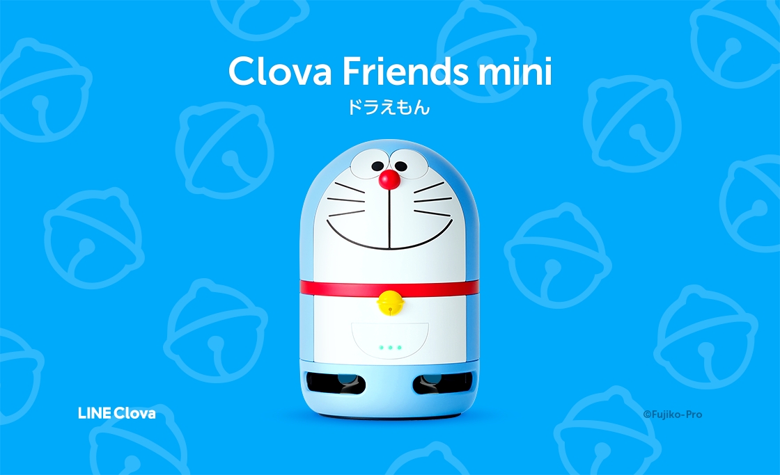 22世紀になったかと思った…!! LINEのスマスピ「Clova Friends mini」にドラえもんモデル