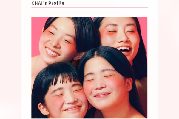 Mステでお茶の間に衝撃を与えたバンド「CHAI」ーー彼女たちのキャッチフレーズ「NEOかわいい」とは？