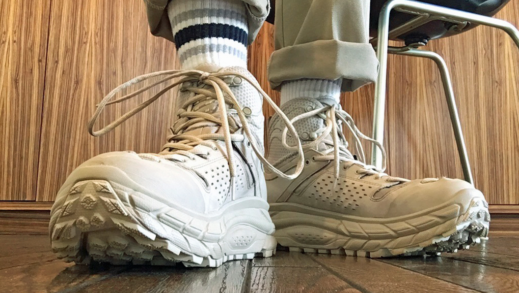 ランニングシューズの機能を兼ね備えた奇跡の防水アウトドアブーツ！【HOKA ONE ONE®】