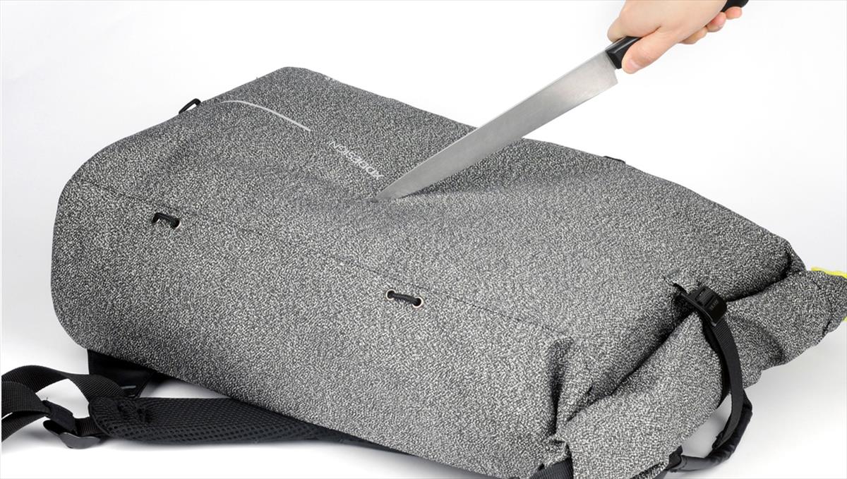 ナイフの刃が通らない!? 累計100万個売れた「スリを防ぐ多機能リュック」の新作が登場