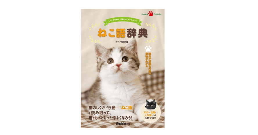 表情、行動、鳴き声そして寝姿からねこの気持ちを理解してみる――『ねこ語辞典』