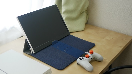 自宅でテレビゲームができないと嘆くお父さんたちへ――手軽に使えるモバイルディスプレイはいかが？