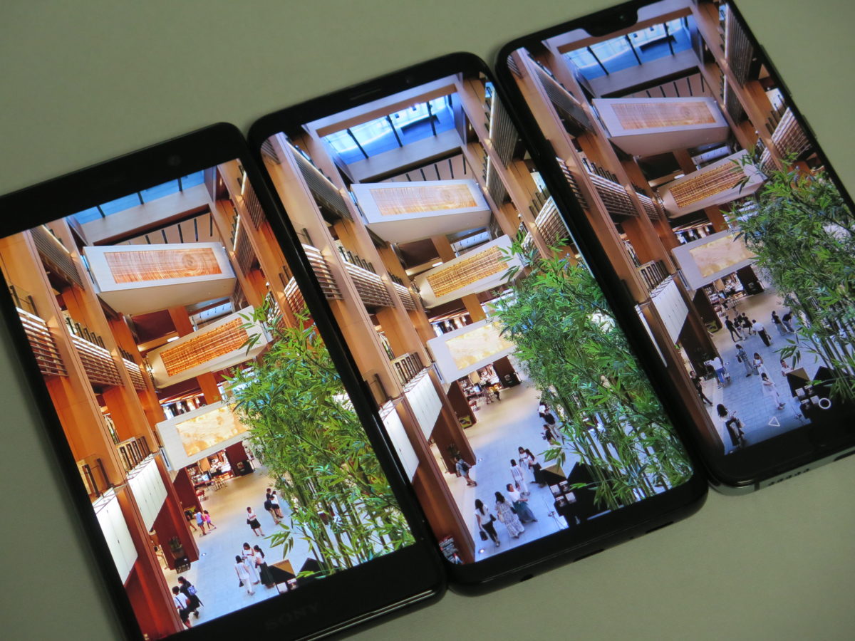 【2018夏の3強スマホ】Xperia XZ2 Premium、Galaxy S9＋、HUAWEI P20 Proで撮り比べ！〜屋内編〜