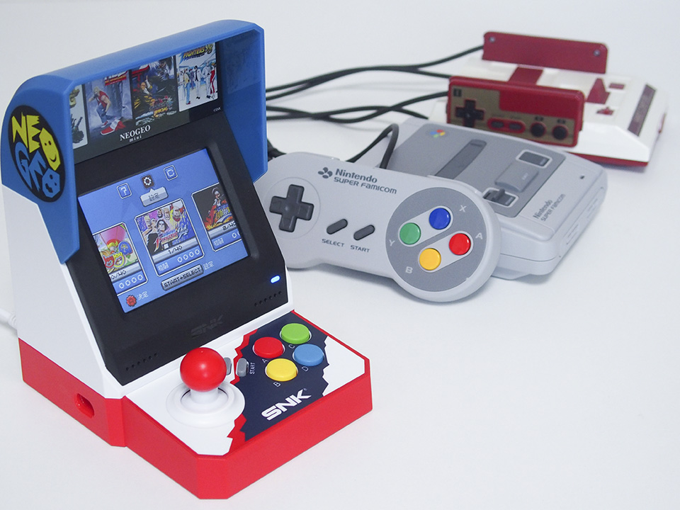 “ミニ版懐かしゲーム機”ブームの中で「NEOGEO mini」が持つ意味。ミニファミコン、ミニスーファミとはここが違う!